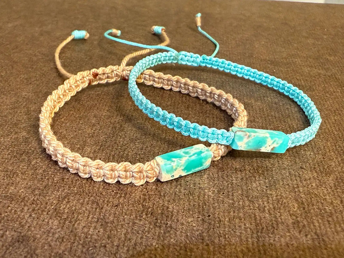 Matching Bracelets for Couples: An Amazonite Pair in One SNL Episode