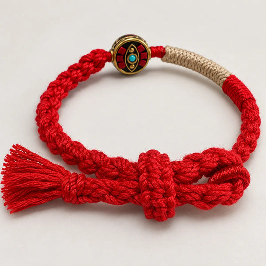 Safe Passage – Red String Evil Eye Bracelet