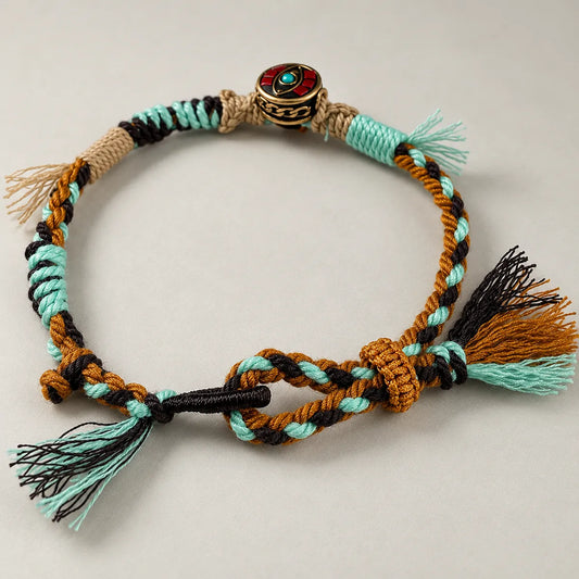 Lucky Mesa – Evil Eye Braided Cord Bracelet