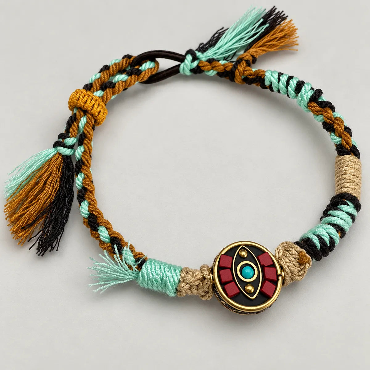 Lucky Mesa – Evil Eye Braided Cord Bracelet