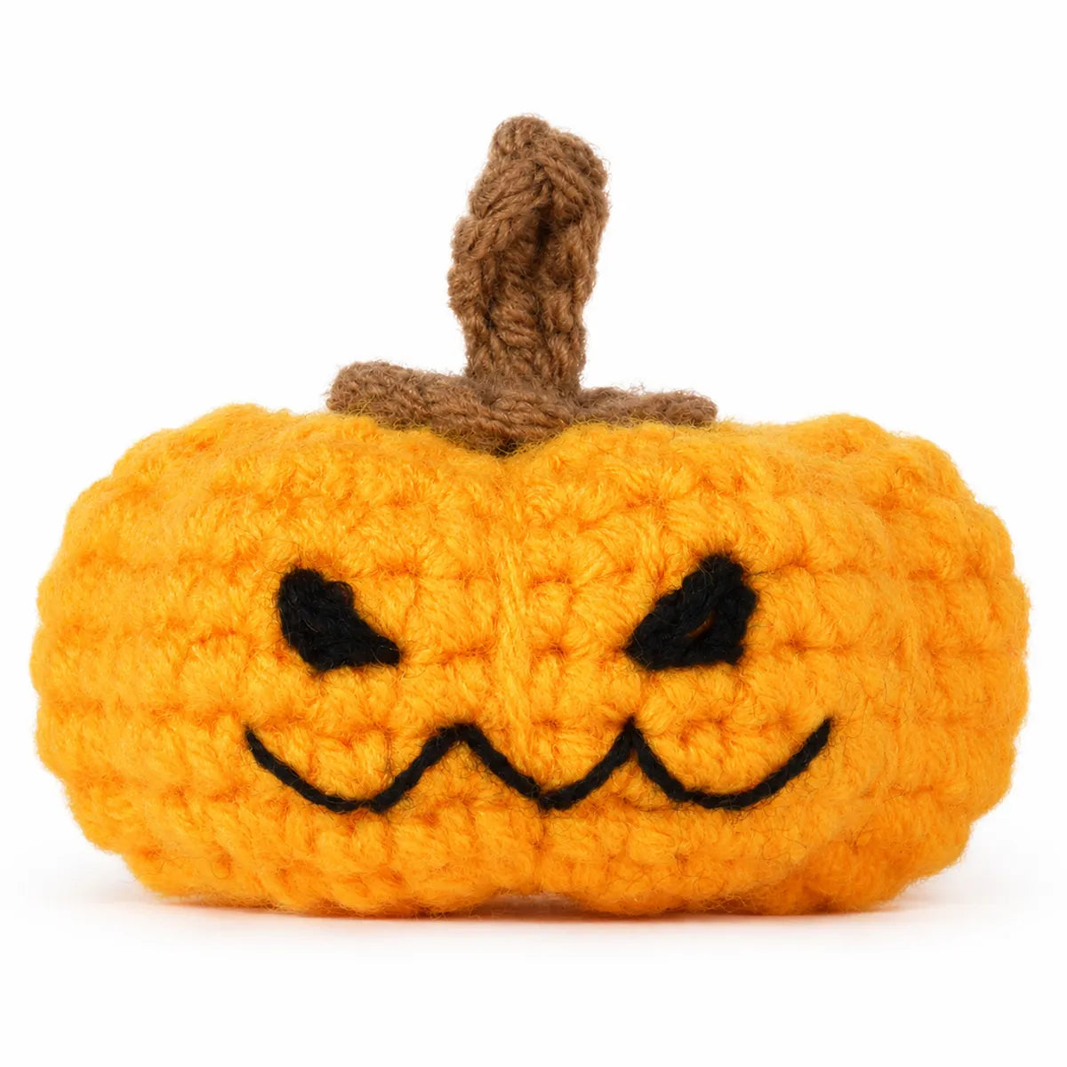 Halloween Ghost & Pumpkin Crochet Kit for Beginners - Amigurumi Ghost Hiding in a Jack-o'-Lantern, Lift-the-Lid Surprise, DIY Gift
