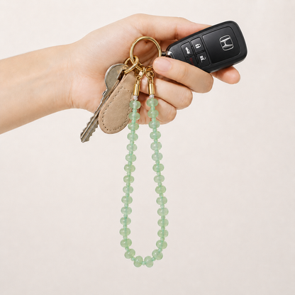 Beaded Bag Charm & Phone Strap — Riverstone