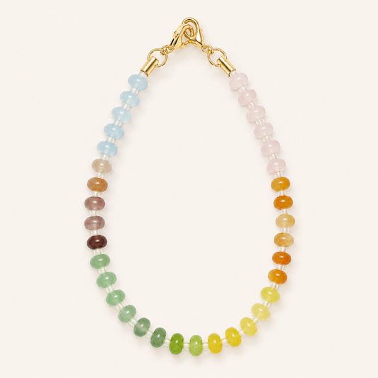 Beaded Bag Charm & Phone Strap — Riverstone