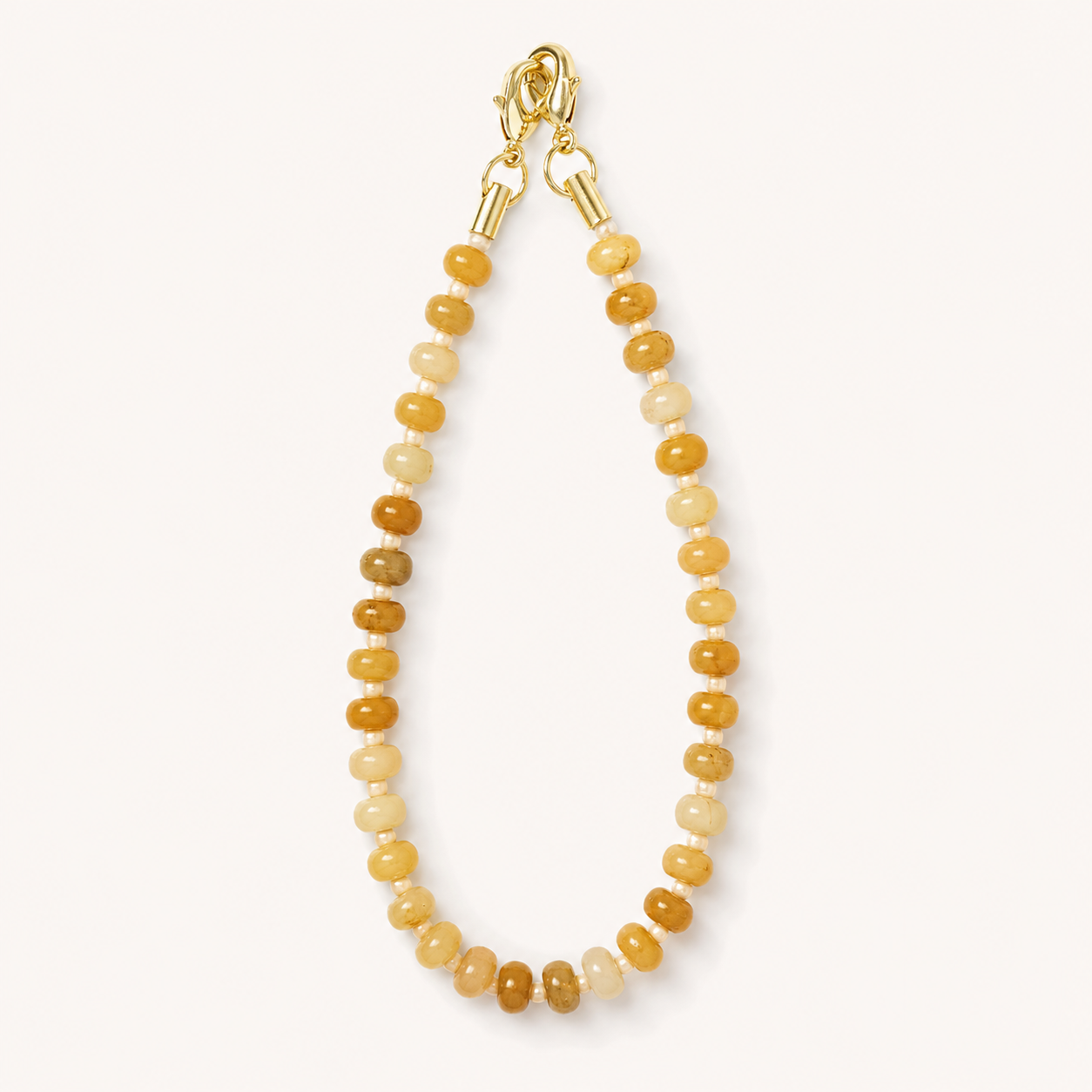 Beaded Bag Charm & Phone Strap — Riverstone