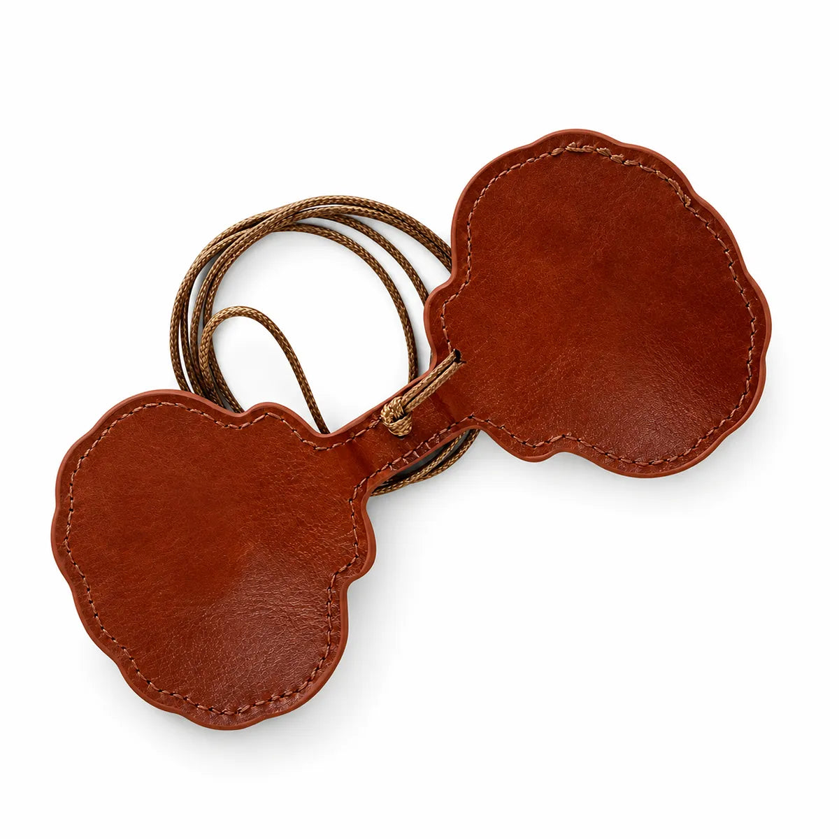 seashell wired earbuds case open, showing the magnetic closure